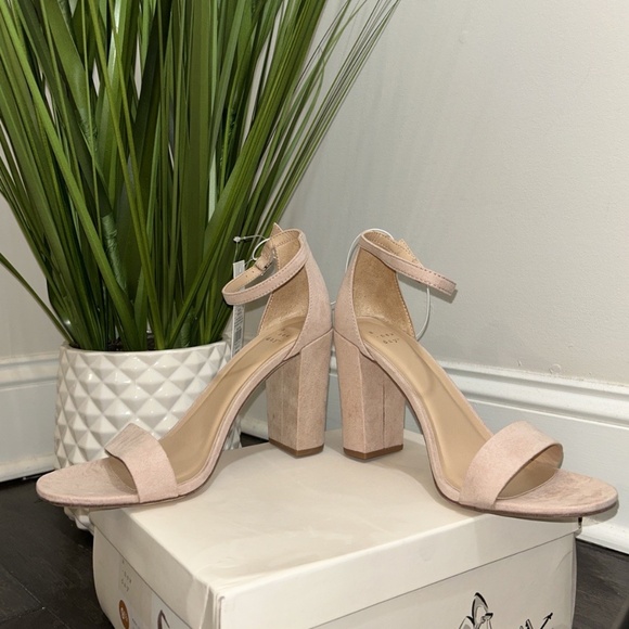 New! Women’s A New Day Ema Block Heel Sandals – Blush Pink – Size 9.5 - Picture 7 of 8